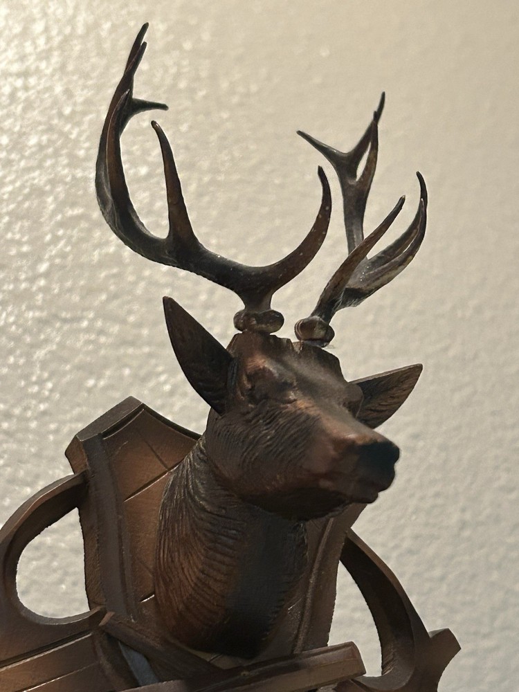 Vintage Hunter Cuckoo Clock Germany – Left Bellow Needs Repair, Runs