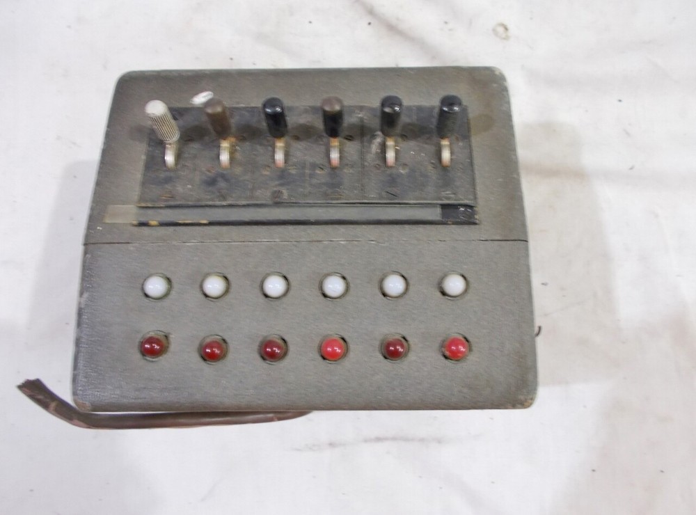 Five Small Wooden Switch Boards