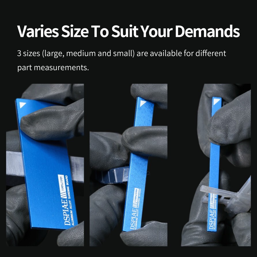 DSPIAE: Sanding Sticks - Aluminum Alloy - 3 Sizes | 3 Colors
