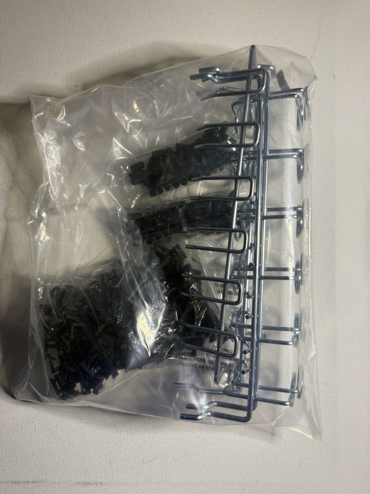 270-Piece Pegboard Hook Set, Pegboard Organizer Accessories-Open Box