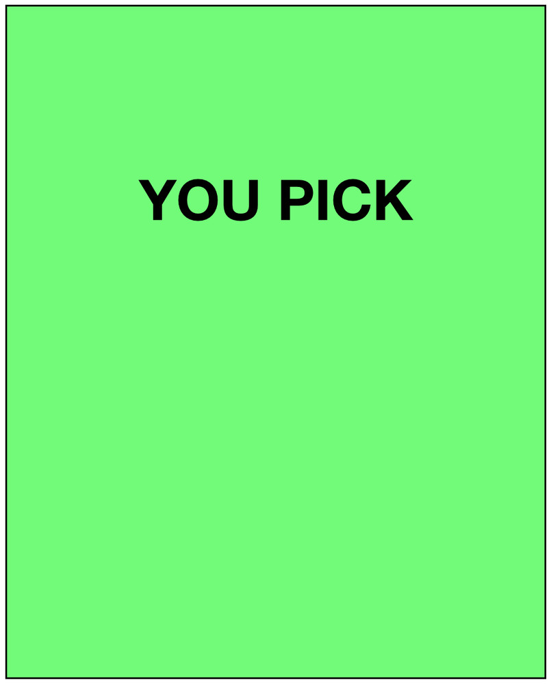 You Pick Custom Trading Card (READ DESCRIPTION)