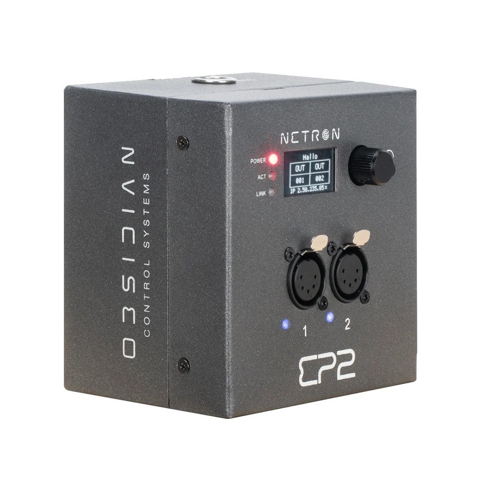 Obsidian Control Systems Netron EP2 - Compact Ethernet to DMX Gateway