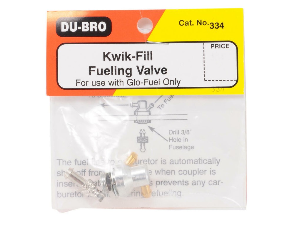 DuBro Kwik-Fill Fueling Valve (Glow) [DUB334]