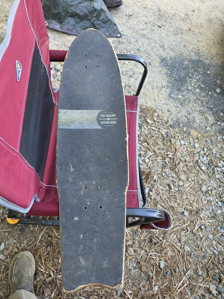 Ray Collins Sector 9 Board Only Wood Deck Used NICE
