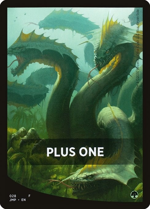 Plus One Theme Card Jumpstart 28 MTG NM