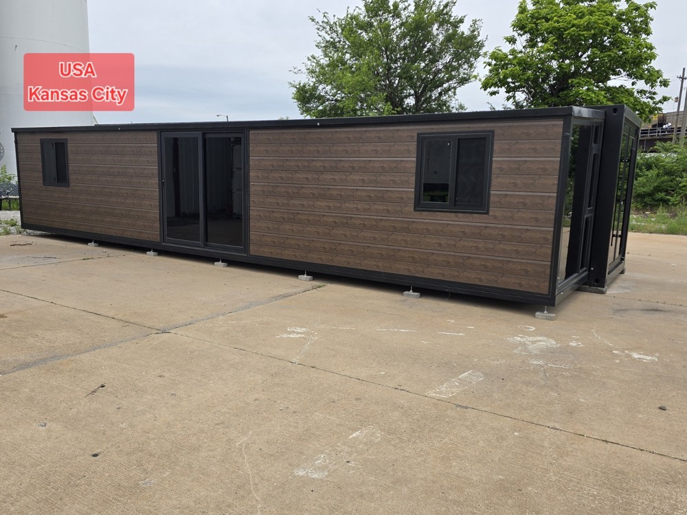 2 or 3 Bedroom 40 FT Foldable Expandable Container Home, Tiny home