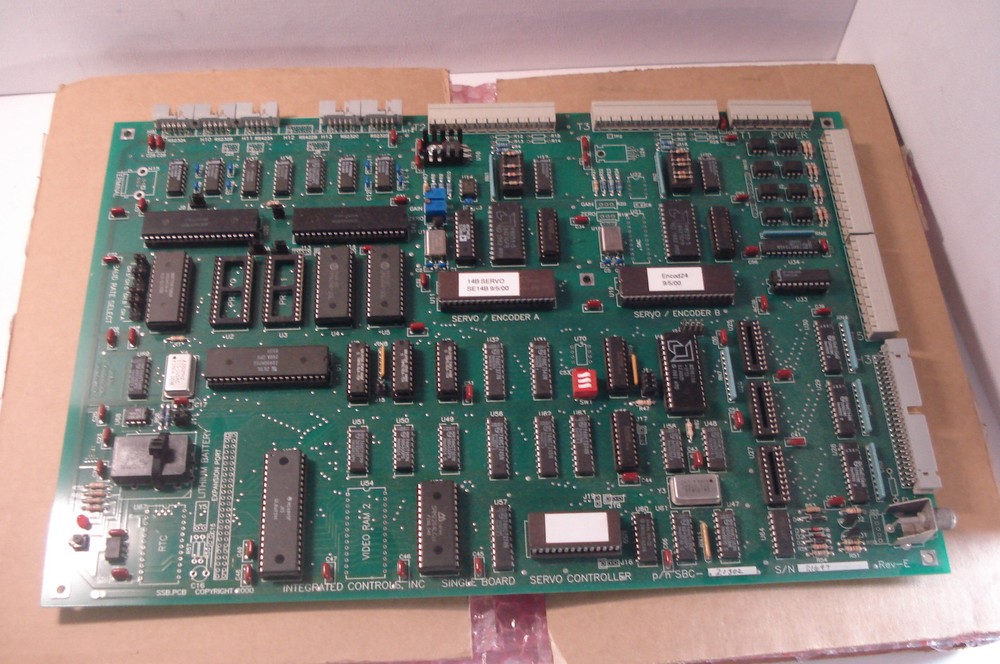 NEW INTEGRATED CONTROLS SBC-21302 SERVO CONTROLLER