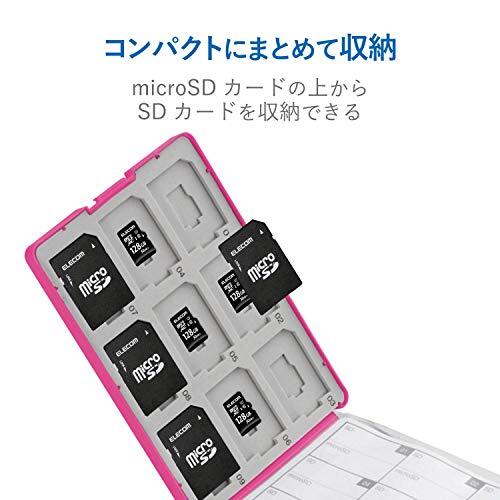 Memory card case SD case pink CMC-SDCPP36PN