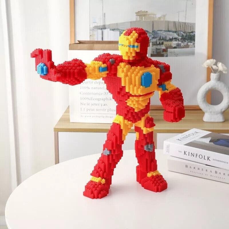 2110 Pcs Iron Man Magic Blocks Set Mini Building Blocks Challenging Game Gift