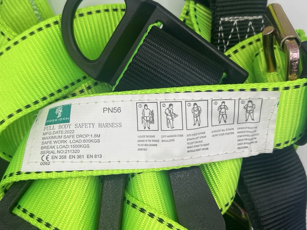 Poseidon Materials Full Body Safety Harness