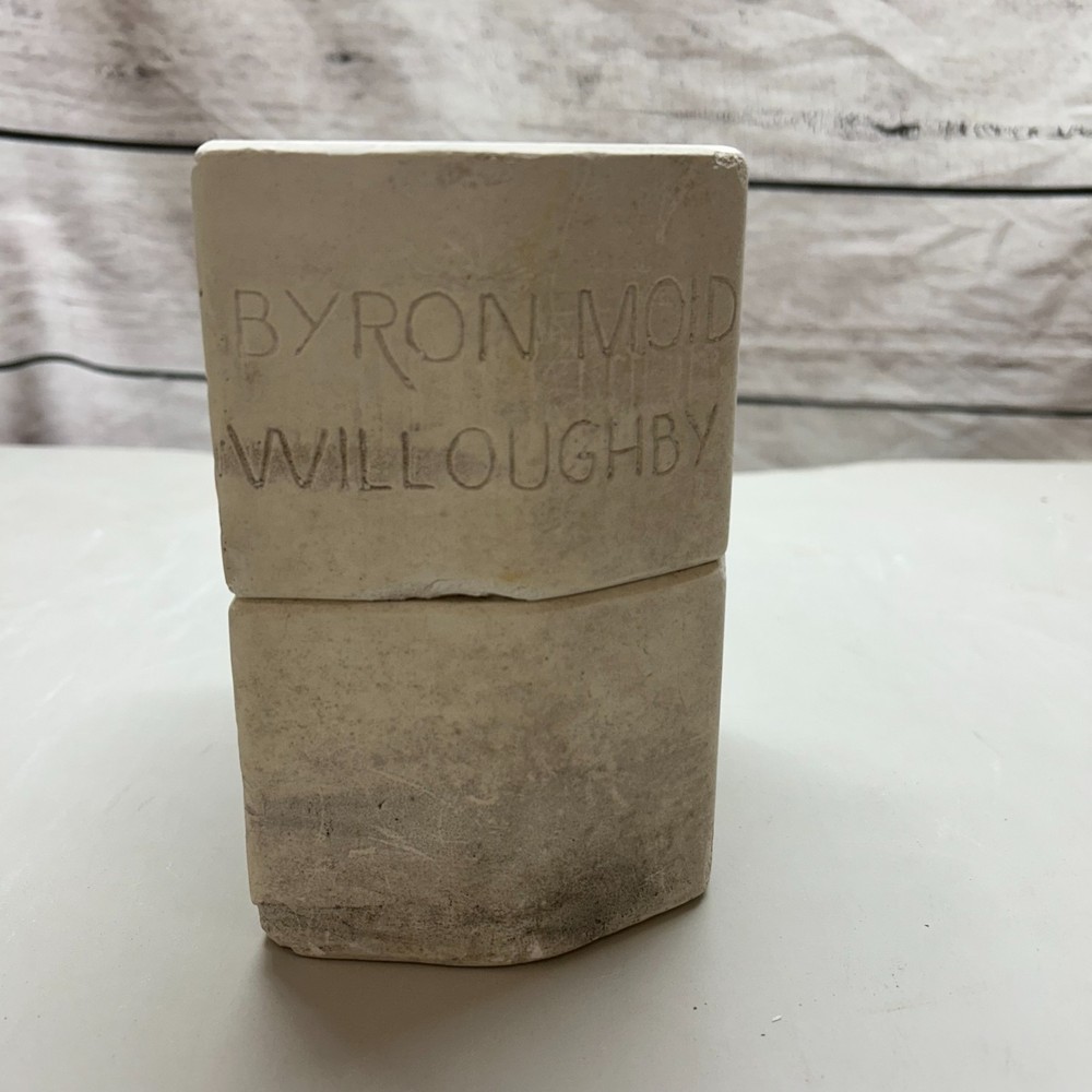 Ceramic Slip Casting Mold Candy Dish Base Willoughby Byron #BH729
