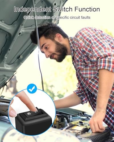 9038 Relay Bypass Switch Replacement Kit - 6Pcs Relay Tester, Without Amp Loop