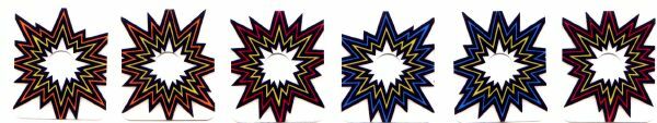Williams JUNKYARD Pinball Machine Drop Target Decal Set