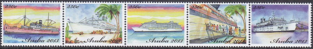Arubu Issue 2013 (680-684) Ship