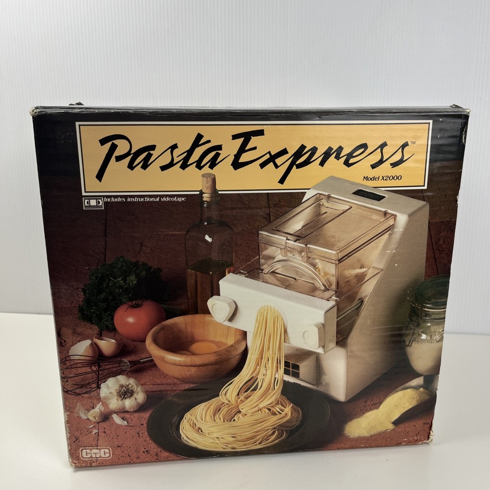 CTC Pasta Express X2000 Pasta Machine Open Box 100% Complete Tested & Working