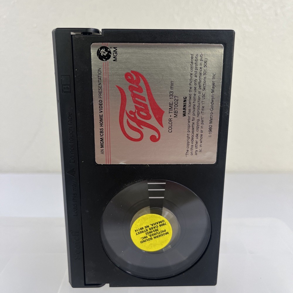 FAME MGM GATEFOLD BETA BETAMAX!