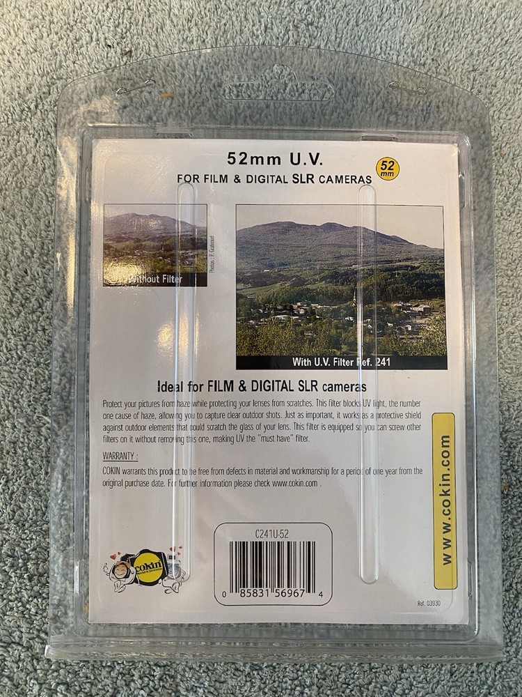 Colin 52mm UV Filter