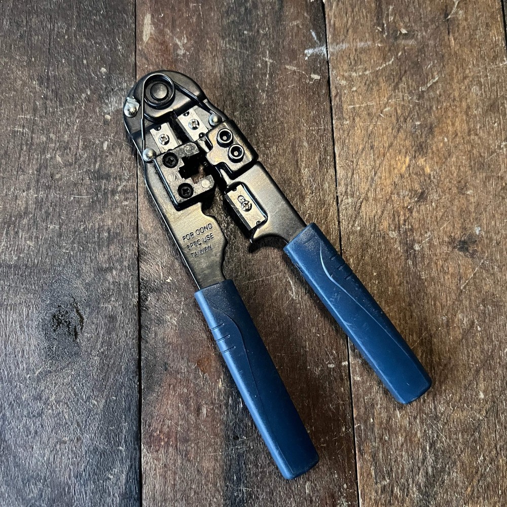 Modular Crimper Tool for RJ45 RJ11 Ethernet Network Cable