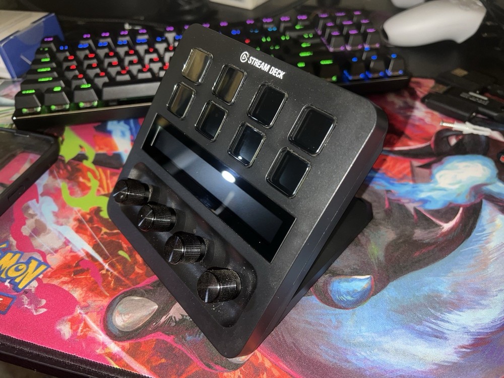 Elgato Stream Deck Plus + XLR Microphone Controller Corsair Black