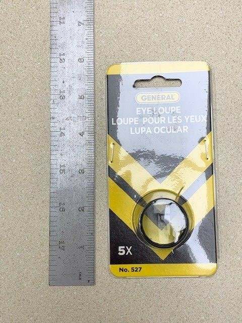 GENERAL TOOLS #527 EYE LOUPE 5X - NEW