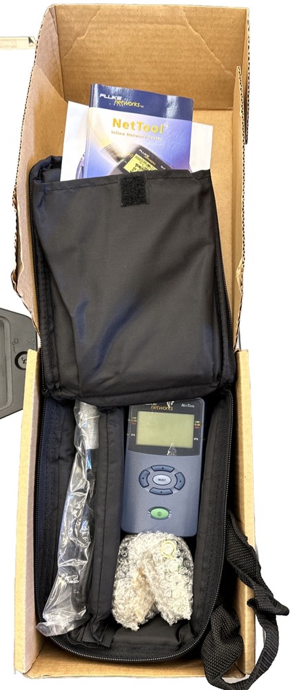 Fluke Networks NetTool Inline Network Tester New Open Box
