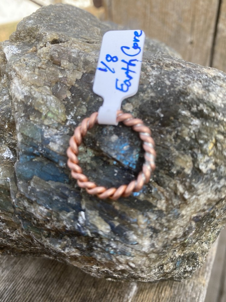 Tensor Ring, 1/8 Earth Core Cubit, Toroidal Vortex, Brazed...