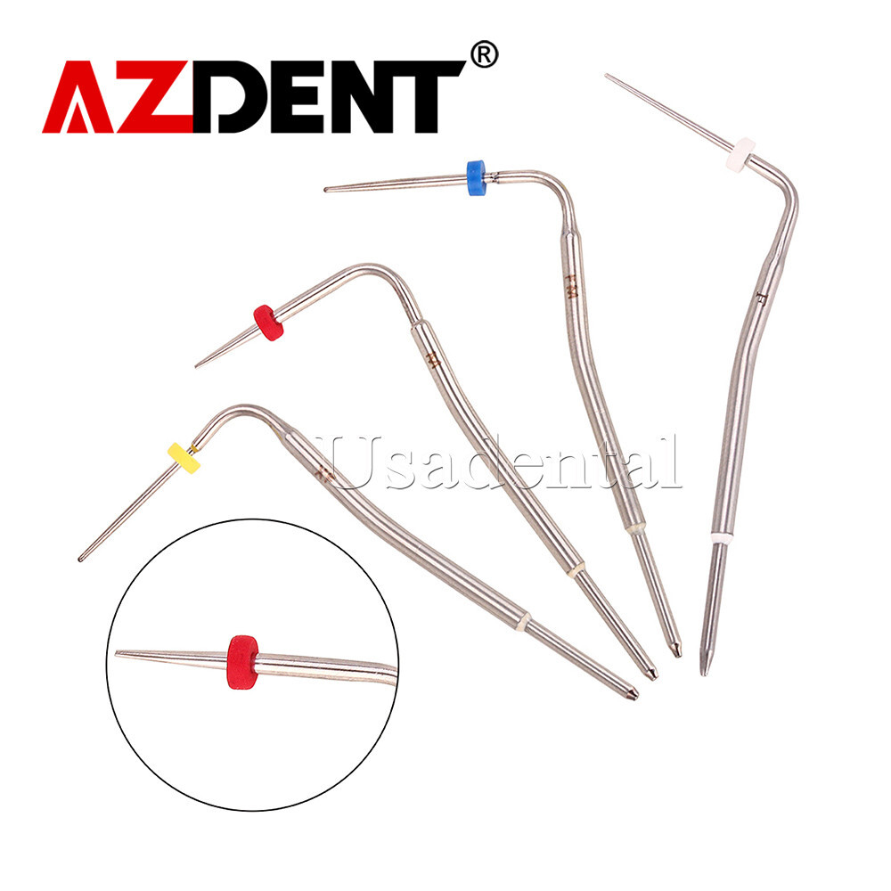 4 X Dental Endo Percha Gutta Pen Heating Plugger Needle Tip Obturation System