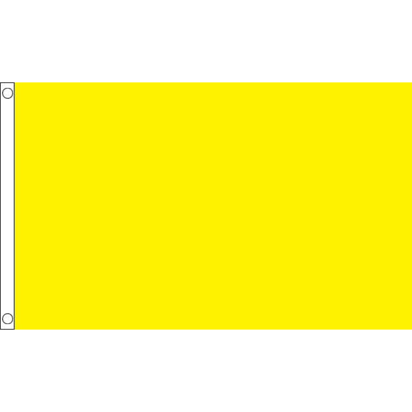 Plain Yellow Unprinted Flag Table Hand Waving Flags Bunting Scrunchie Displays