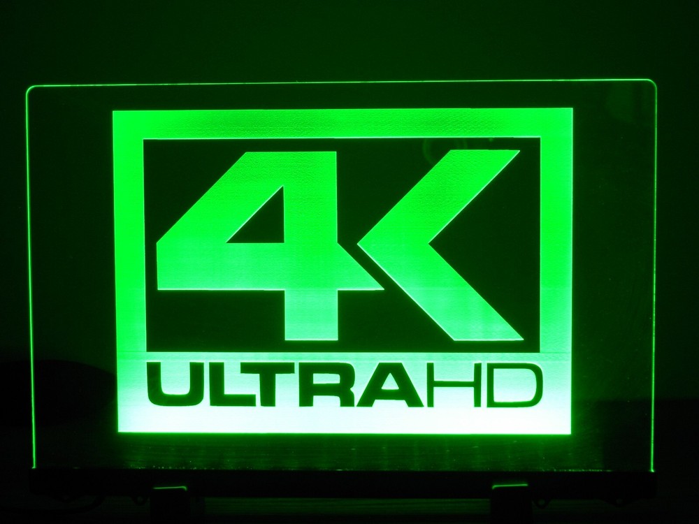 4K ULTRA ETCHED LED ACRLYIC SIGN