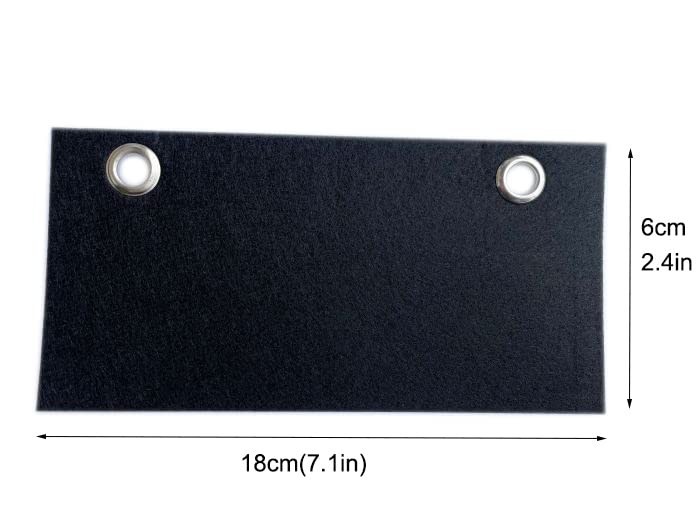 Real Cowhide Leather Conversion Kit with Chain & Insert for Chanel Flap Wallet -