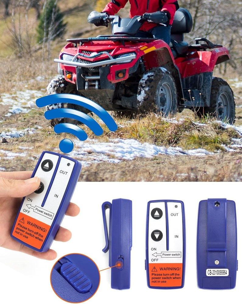 Wireless Remote Control Winch Kit