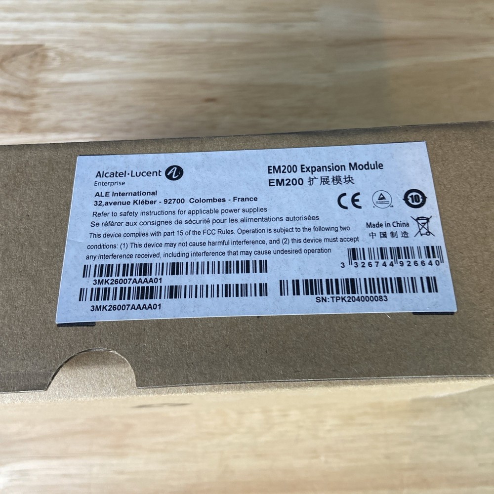 Alcatel Lucent EM200 Expansion Module New