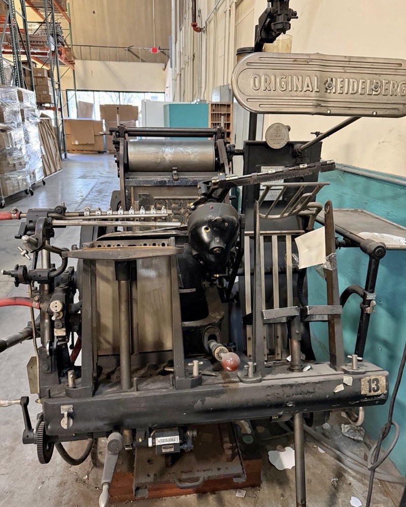 Heidelberg Windmill Die-Cutter