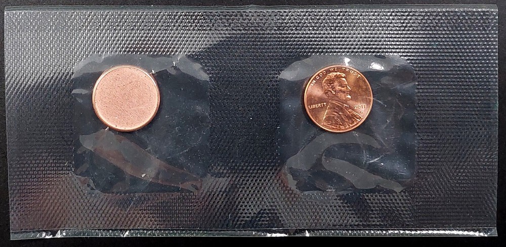 2011 D Lincoln Cent with Type 2 planchet in cellophane!