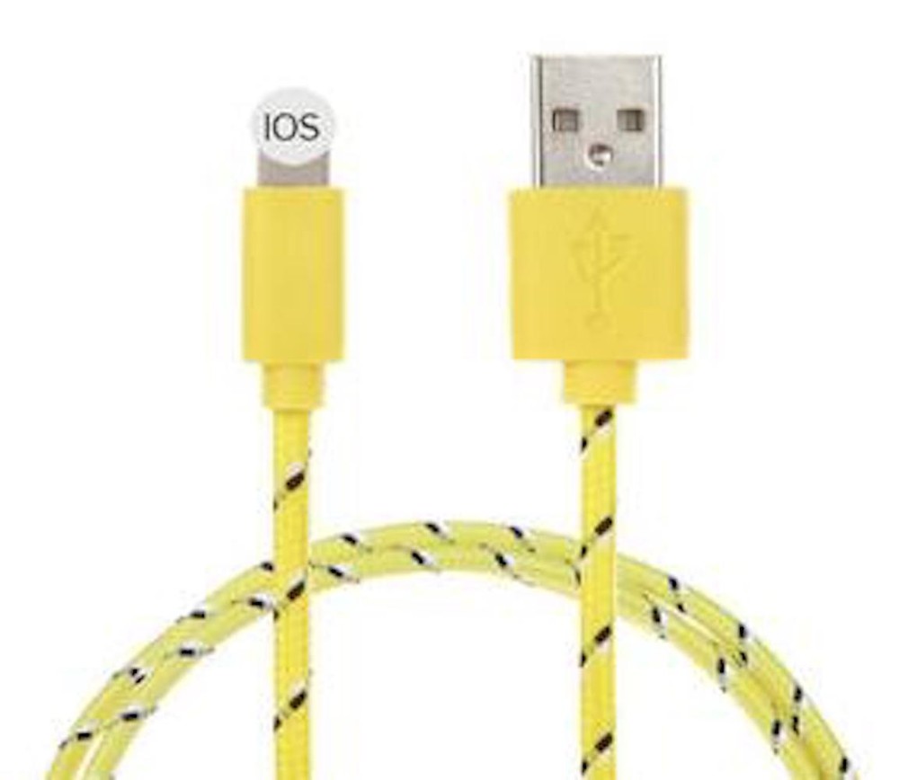 6FT Fabric Braided Charger Cable USB Data Sync FOR apple iPhone X 8 7 6 plus 5s