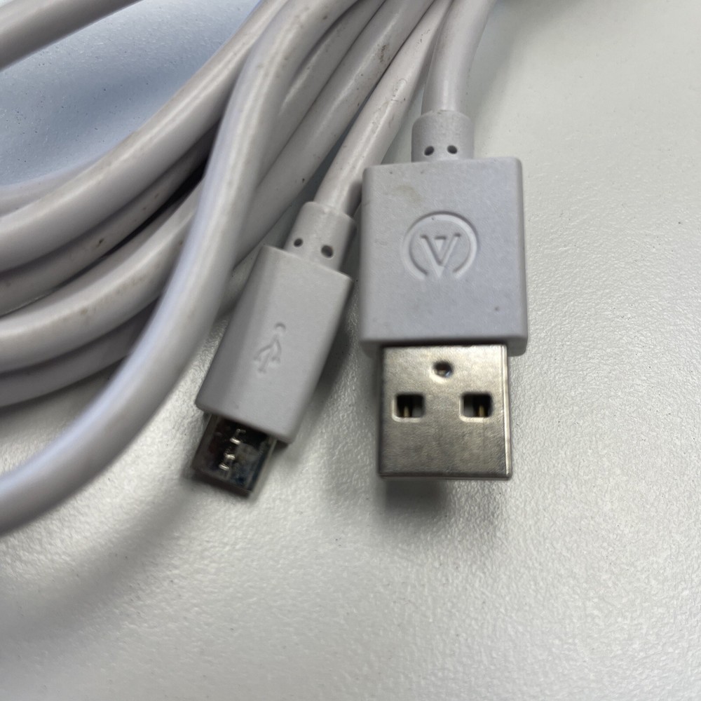 Original POWER A Micro USB Charging Cable for xbox one controller 10ft white