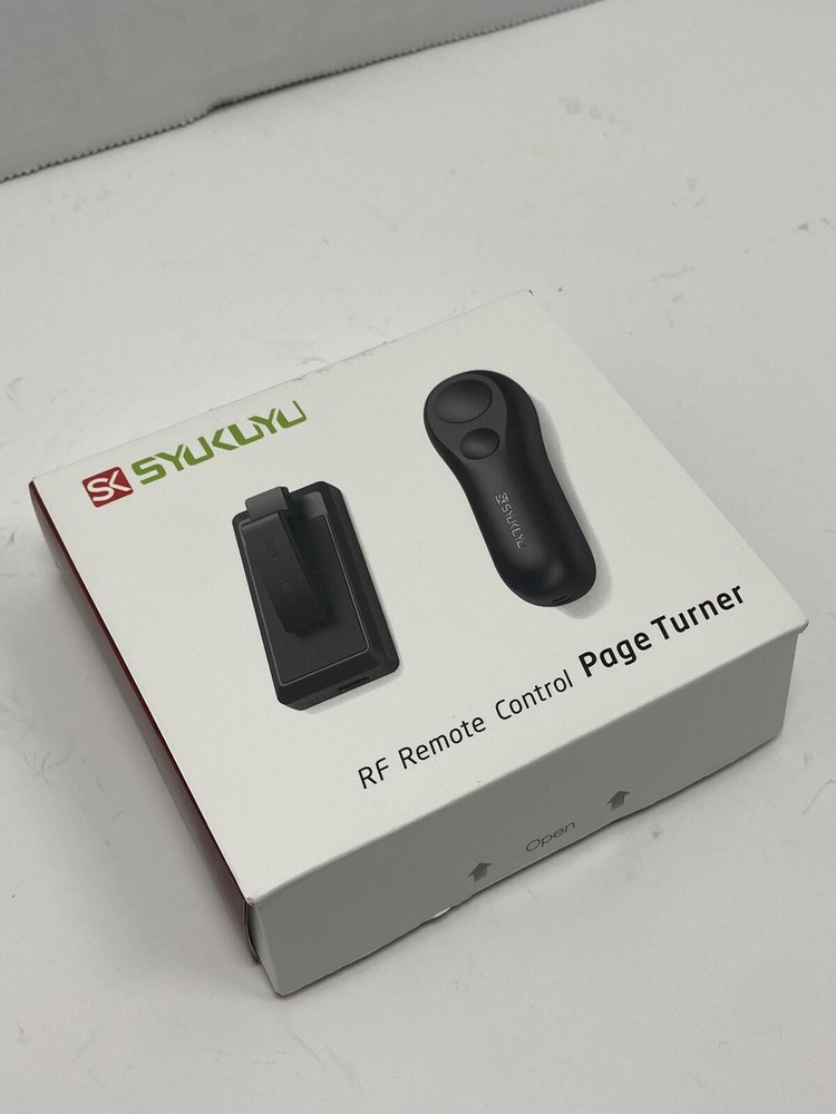 syukuyu rf remote control page turner