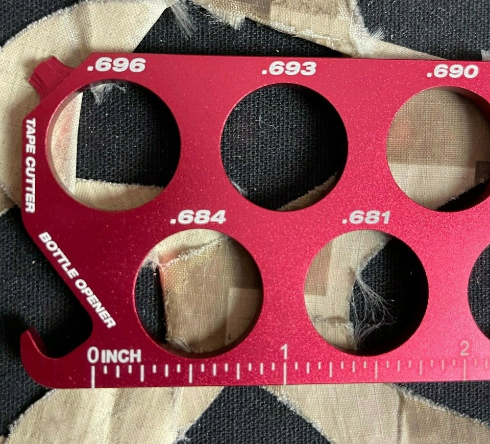 NEW Exalt Ball Sizer - Red