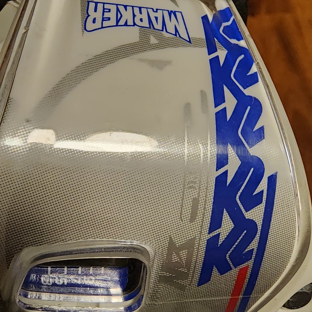 MARKER K2 Blue Ski Bindings ~ READ DESCRIPTION FOR COMPATIBILITY ~ NWOB