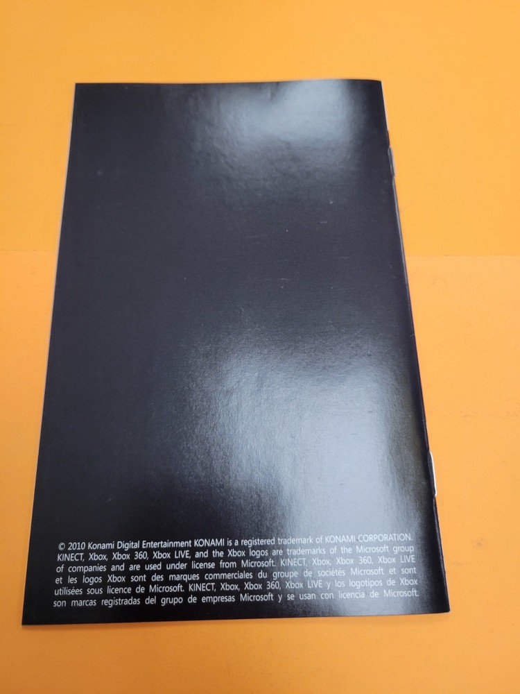 DanceMasters (Microsoft Xbox 360, 2010) Manual Only