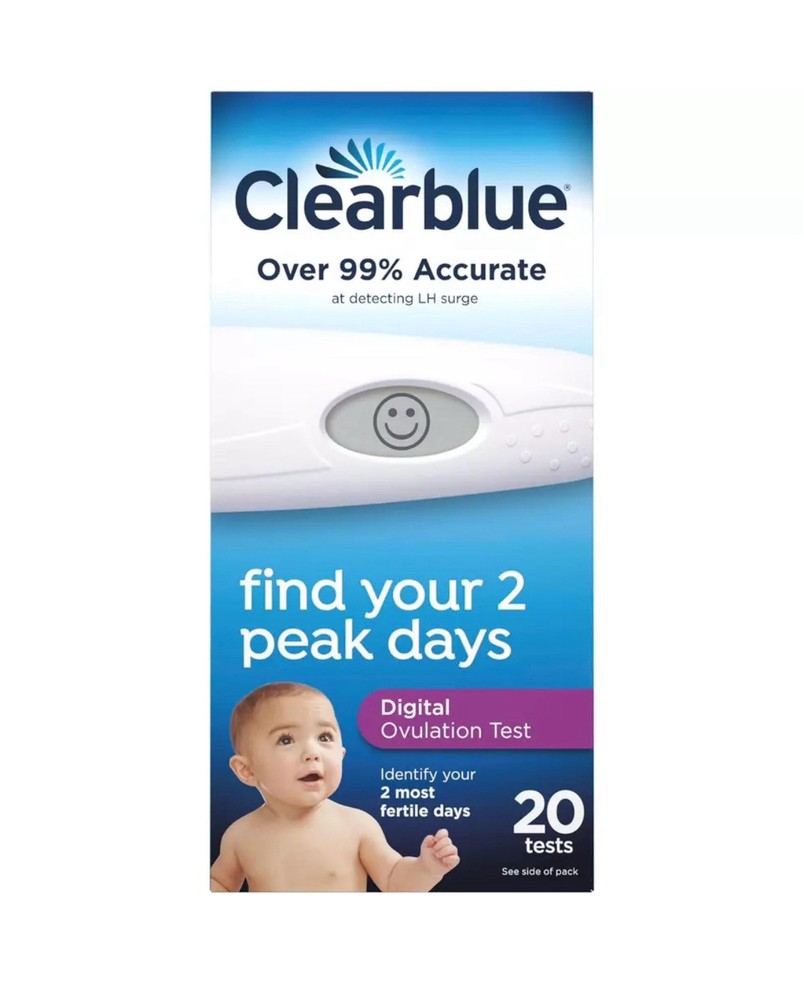Clearblue Advanced Digital Ovulation Test, Predictor Kit, 20 Tests