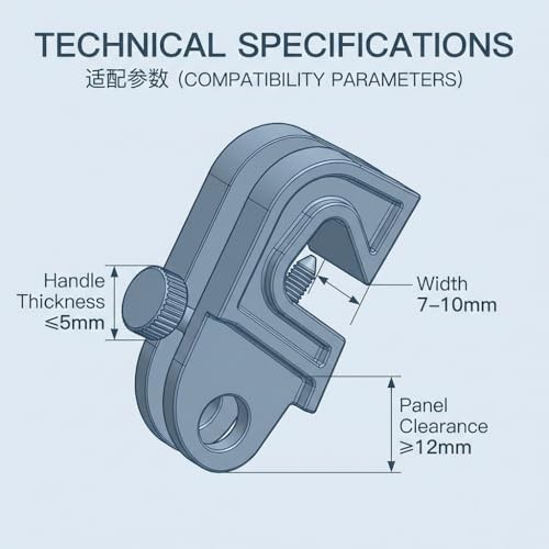 Circuit Breaker Lockout Device – 20 PCS Fits Most DIN Mini Breakers,