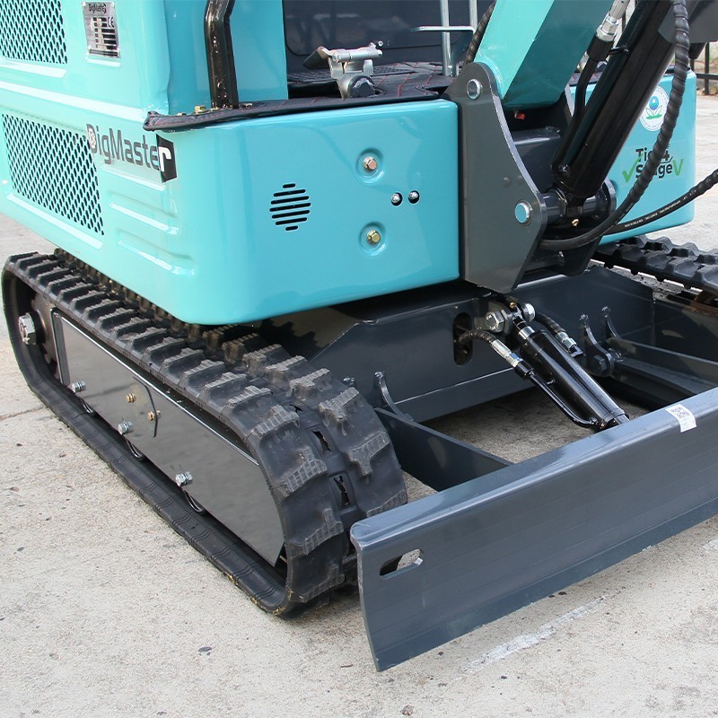 1 Ton Mini Excavator & Auger Drill Combo - Kubota Engine & 81cm Drill Pipe