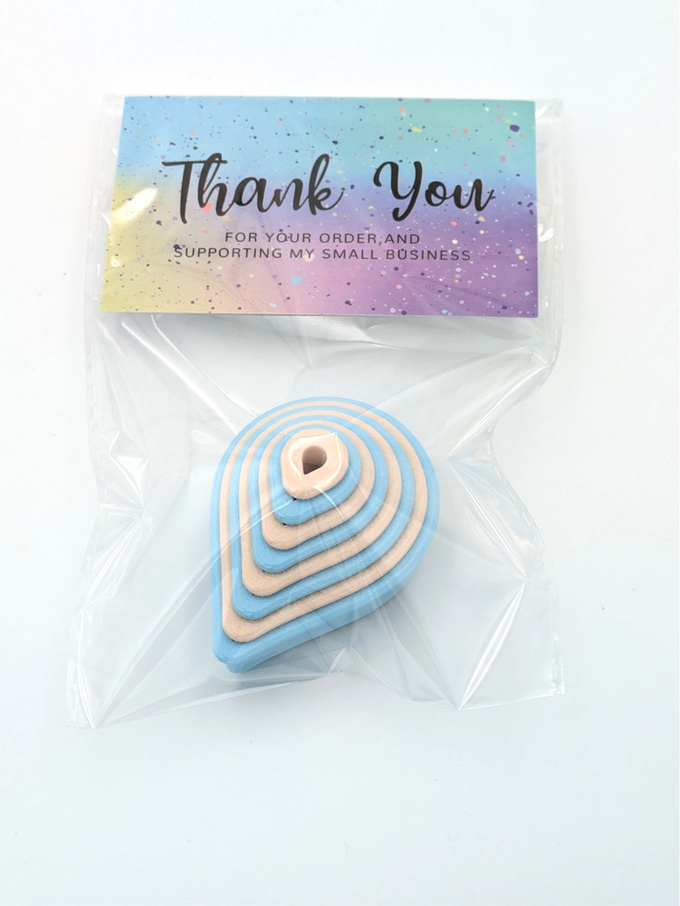 Rain drop Clay Cutter Shape Set ~ Polymer Crafting Tool ~ Stackable Outline