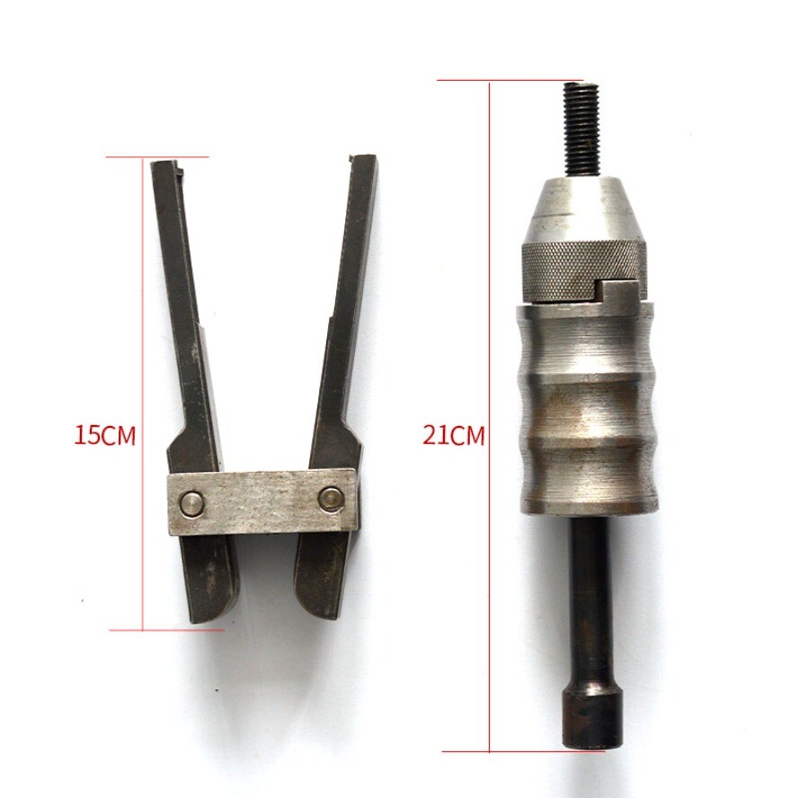 1PC Multi-purpose fuel injector puller removal tool pulling out the oil nozzle