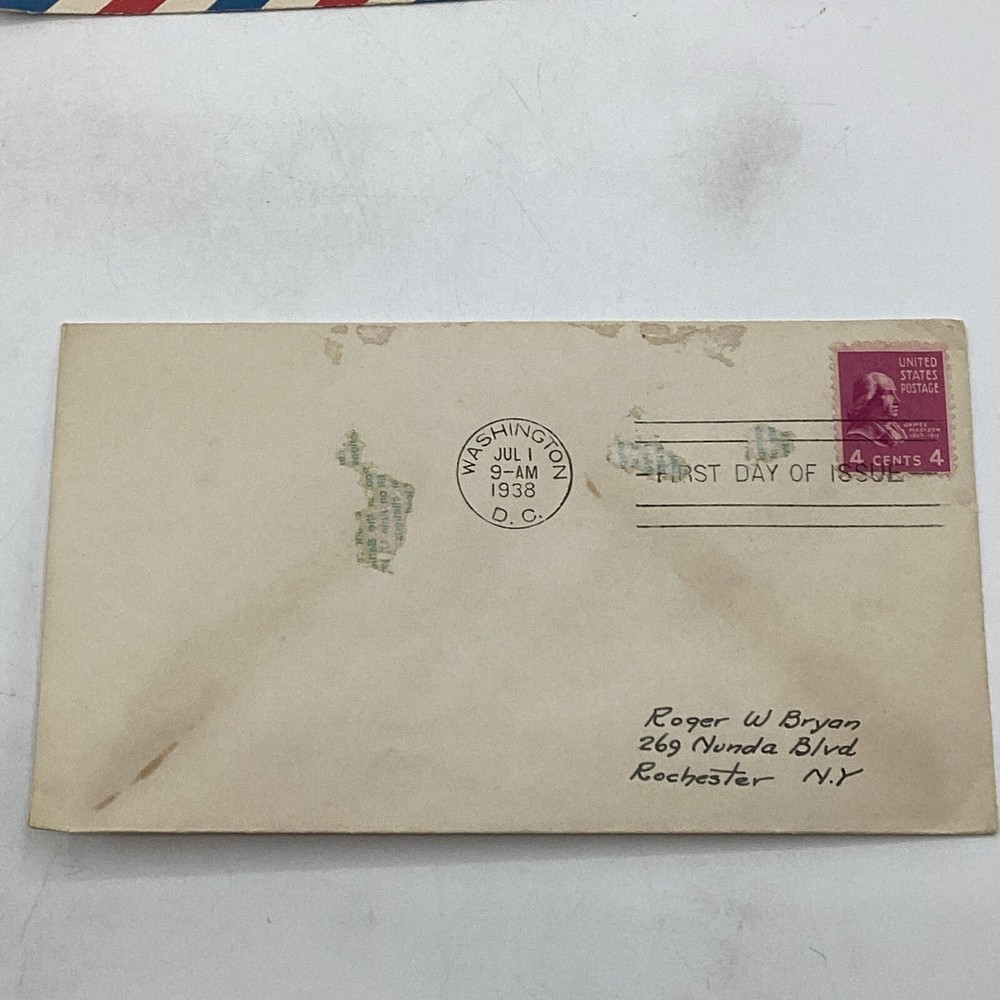 (5) 1930’s Assorted Postal Card & Envelope With Assorted Denominative Stamps FDC