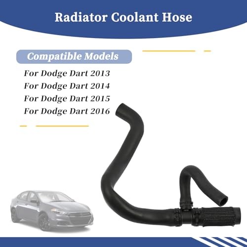 68092560AC Radiator Coolant Hose Compatible with Dodge Dart 2013 2014 2015