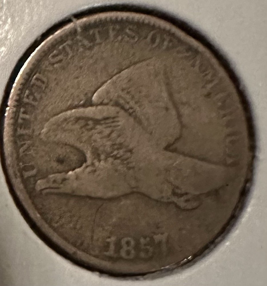 US Mint 1857 Flying Eagle Cent