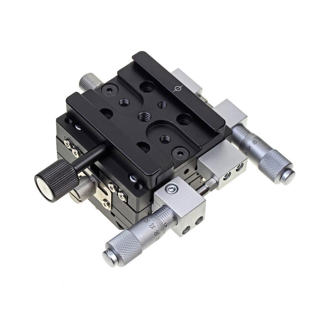 XY Axis Micrometer Fine-tuning Slide Accuracy 0.01MM Macro Displacement Platform