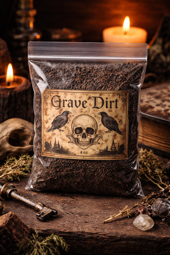 💀 SERIAL KILLER 🪦Graveyard Dirt POWERFUL & AUTHENTIC Witchcraft Voodoo, Hoodoo